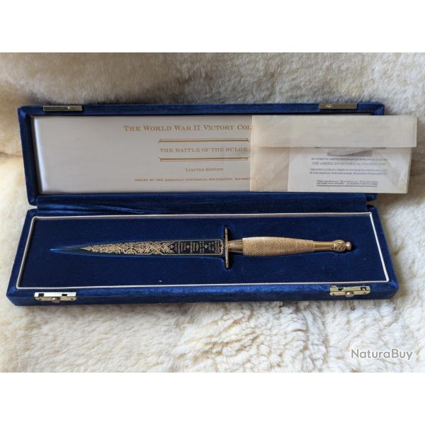 Wilkinson Fairbairn & Sykes commemorative dagger "battle of the Bulge"