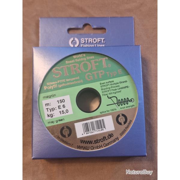Tresse STOFT GTP Typ E 15kg 150m - HILMAR SUPER DESTOCK !!!
