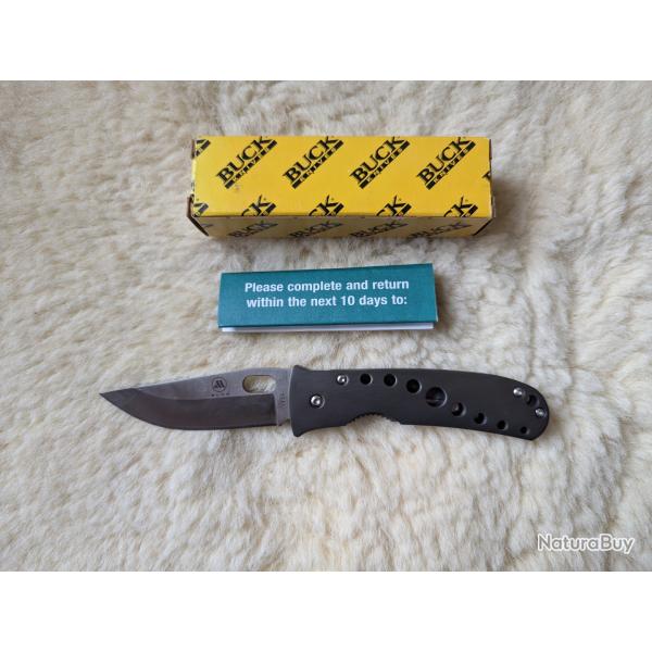 Buck x Tom Mayo nimble aluminum folding knife