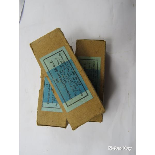 Boite vide cartouches 9mm WW2 allemagne