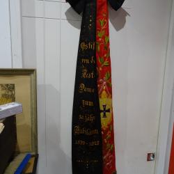 ancienne bani&egrave;re de r&eacute;serviste prussien 1877 / 1927