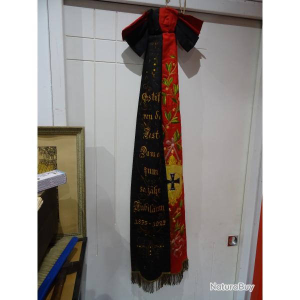 ancienne bani�re de r�serviste prussien 1877 / 1927