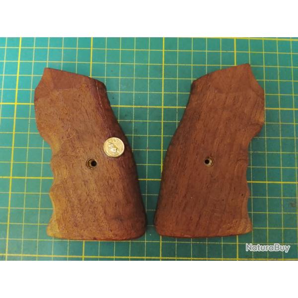 Jeu de plaquettes de crosse revolver