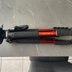 Tr&eacute;pied photo JOILCAN AH75 - Bon &eacute;tat - Id&eacute;al longue-vue / tir