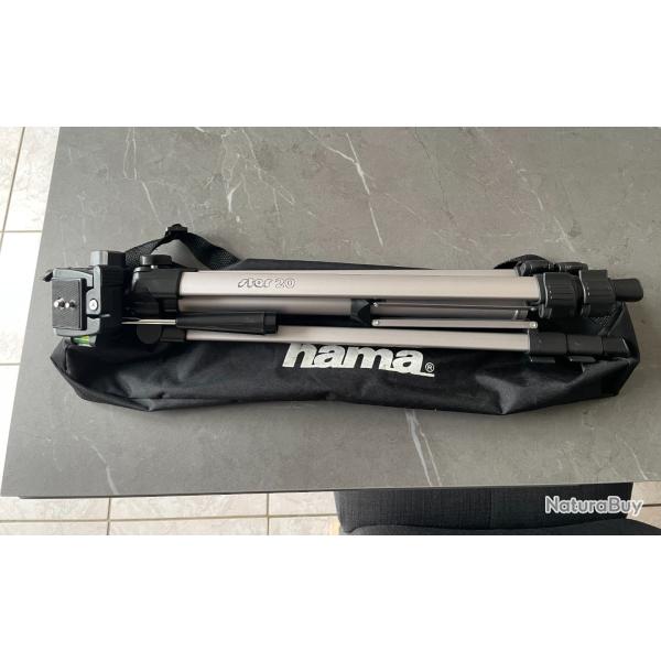 Tr�pied HAMA Star 20 - Bon �tat - Id�al longue-vue / observation