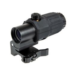 Magnifier G33 Basculant 3x30 Metal - Black WADSN