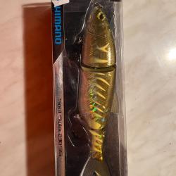 Leurre brochet: Soul swim 110gr shimano 23cm brown gold Tiger neuf