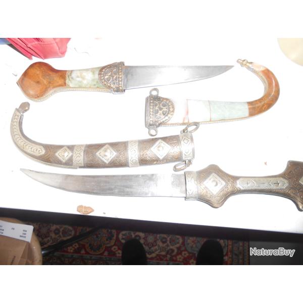 poignards afrique du Nord