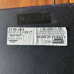 Vends pistolet &agrave; plomb zoraki, &eacute;tat neuf