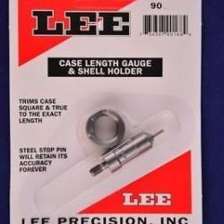 Case Length Gauge Shell Holder LEE CAL 32 ACP (PILOTE DE LONGUEUR ET SUPPORT POUR RACCOURCISSEUR D'E