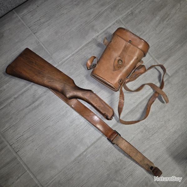 Crosse avec sangle MAS 49/56 et �tui cuir apx806 jus