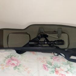 Carabine Abolt 3+ avec silencieux sans optique