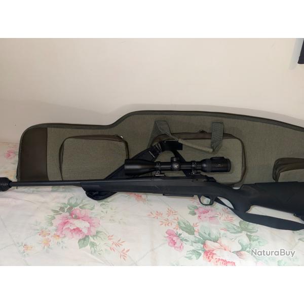 Carabine Abolt 3+ avec silencieux sans optique