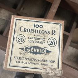 Lot de 100 Croisillons cal 20