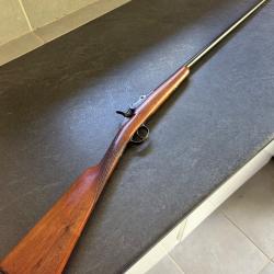 CARABINE FLOBERT WARNANT. QUALITE SUPER. FINITION JASPE. CAT D. ETAT A1