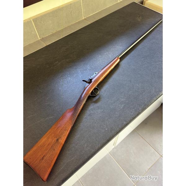 CARABINE FLOBERT WARNANT. QUALITE SUPER. FINITION JASPE. CAT D. ETAT A1