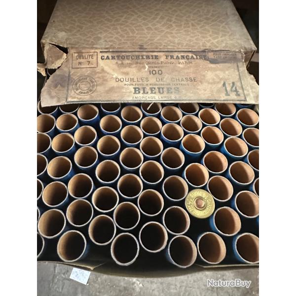 Douille cal 14  bleu