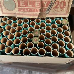 Douille cal 20 Eley bleu