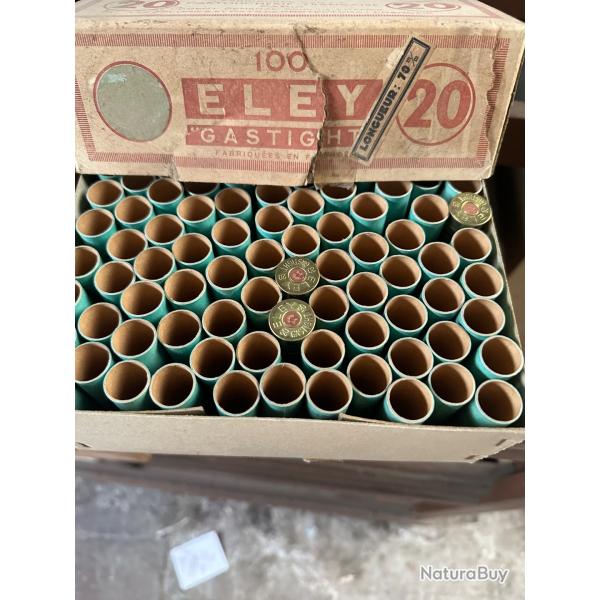 Douille cal 20 Eley bleu