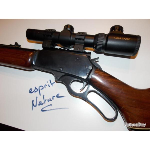 pour marlin 444 , rail pour installation point rouge ou lunette