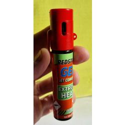 AEROSOL DE DEFENSE 20ML/26G GEL CS + POIVRE, capot rouge