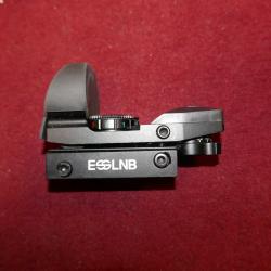 Viseur Point Rouge ESSLNB 4 R&eacute;ticule 5 Luminosit&eacute; R&eacute;glages Montage sur Rail Picatinny