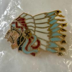 Insigne Escadrille N124 T&ecirc;te de Sioux