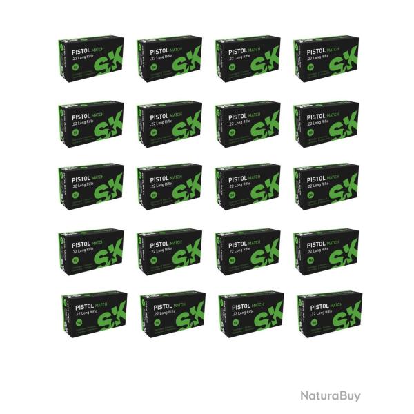 Munition Lapua SK Pistol Match cal.22lr par 1000