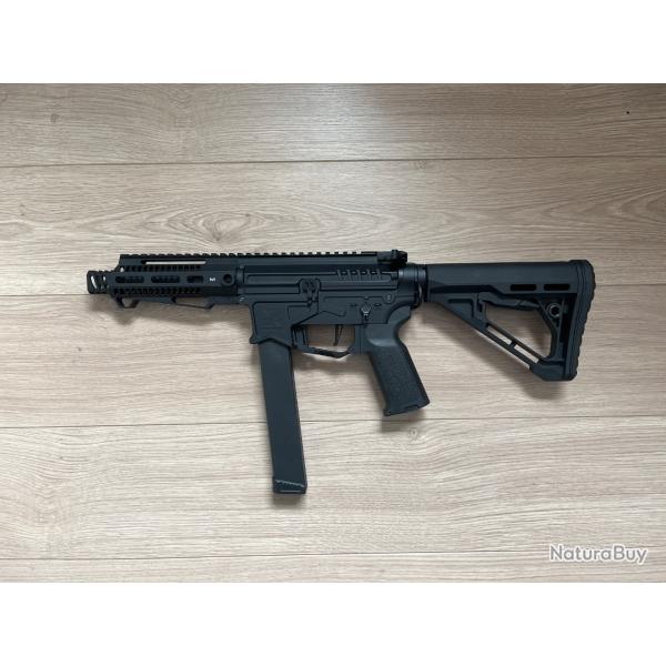 Replique PW9 Mod1 noir zion arms Garde main court