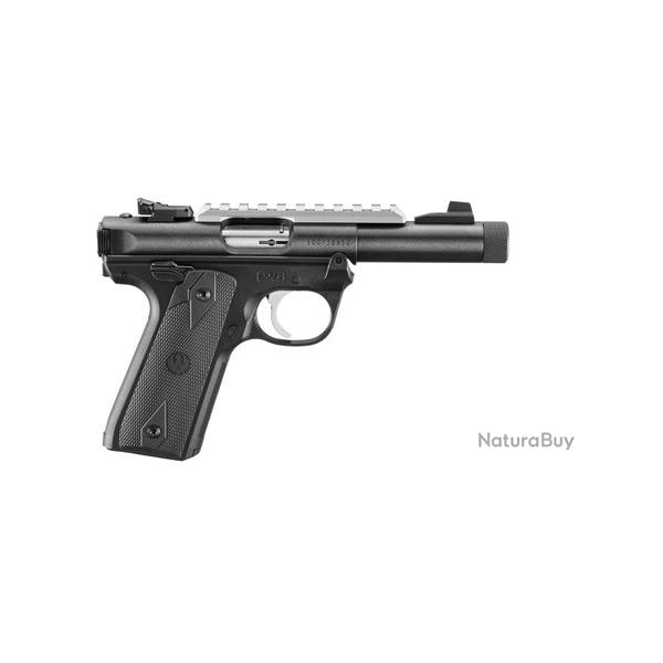 Pistolet RUGER cal.22lr mark IV 22/45 bronze 4.40" filet� 1/2x28 10 coups