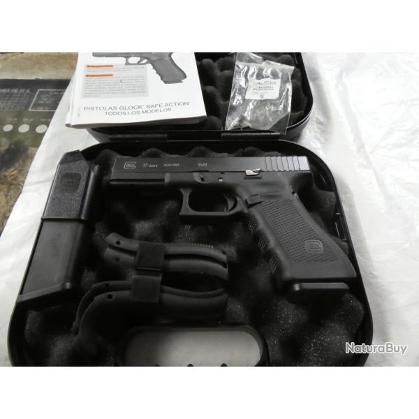 pistolet GLOCK 17 gen 4 cal 9mm