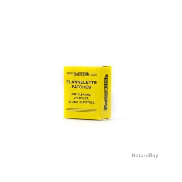 Patchs de flanelle Parker Hale F2 cal. .270 / .32 / .38