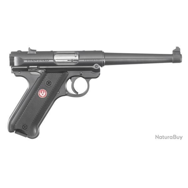 Pistolet semi-auto RUGER mark IV standard cal.22lr 6" 10 coups
