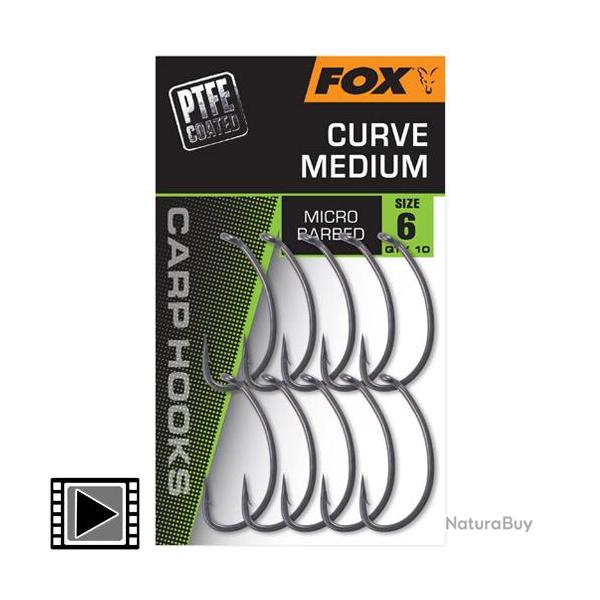 Hame�on Fox Curve Medium (par 10) n� 6