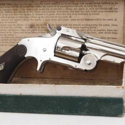 SMITH ET WESSON SINGLE ACTION REVOLVER 1875 BABY RUSSIAN FIRST MODEL 38 S&W - USA XIX&egrave; Cat&eacute;gorie D&deg;e
