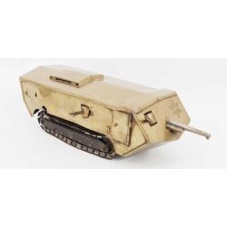 JOUET M&Eacute;CANIQUE MARQUETTE DU CHAR SAINT CHAMOND 1916 - FRANCE d&eacute;but XX&egrave;
