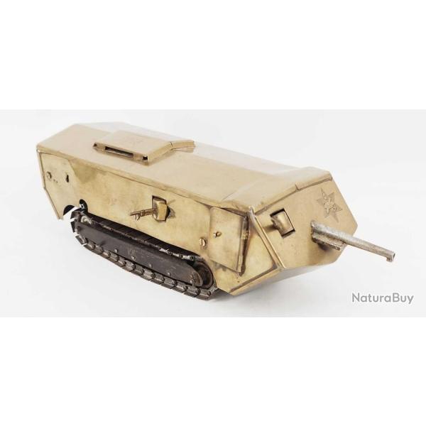 JOUET M�CANIQUE MARQUETTE DU CHAR SAINT CHAMOND 1916 - FRANCE d�but XX�