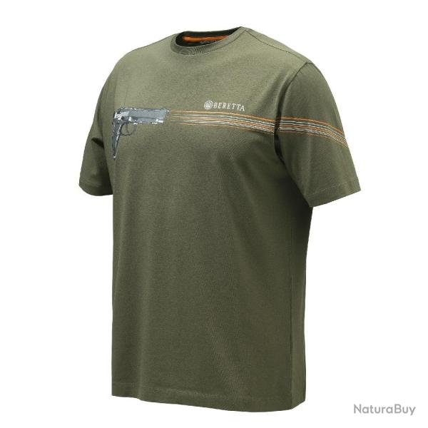 T-shirt Beretta 92 - Vert - 3XL