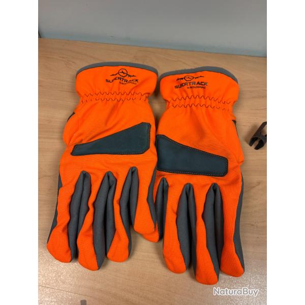 Gant de traqueur orange