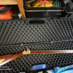 CARABINE POUDRE NOIRE A PERCUSSION