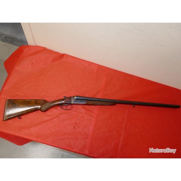 Fusil juxtapos� UGARTECHEA EIBAR 12/70 canon de 70cm