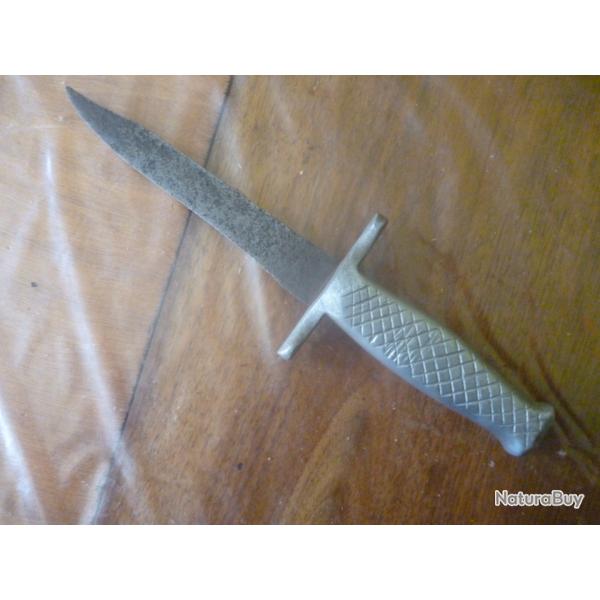 Poignard , manche aluminium , type tranch�e