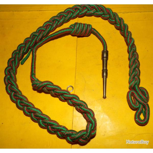 FOURRAGERE CROIX DE GUERRE 14-18 / FERRET BRONZE , BON  ETAT VOIR PHOTOS . POUR TOUT RENSEIGNEMENT