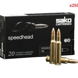 MUNITIONS SAKO CALIBRE 6.5 CREEDMOOR RANGE SPEEDHEAD FMJ 144gr - 9.3g x250 