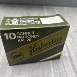 Pour collectionneurs rare bo&icirc;te cartouches ancienne Hubertus