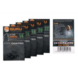 GURU HAME&Ccedil;ON TACKLE - F1 EYED BARBLESS HOOK GURU 20