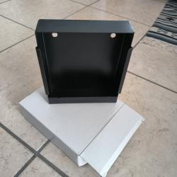 Portes cibles 14x14 cm acier pour airsoft ou airgun 4.5mm