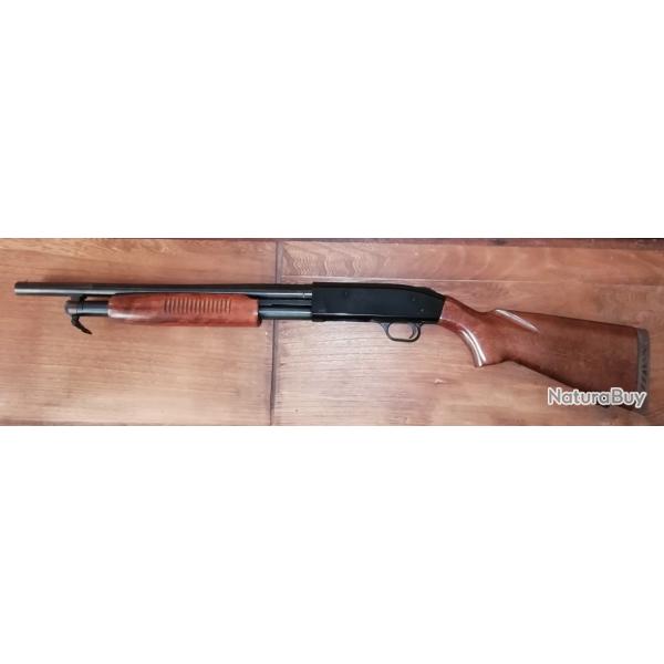 Fusil � pompe Mossberg 500 A  cal 12/76 canon lisse