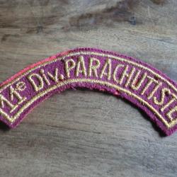 insigne tissu de bras  11&deg; DP division parachutiste
