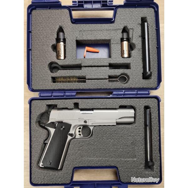 Pistolet TISAS mod�le ZIG PCP Inox - Cal. 9x19 - Mallette, 3 chargeurs (Occasion)